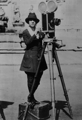 Adriana Elhers, pionera del cine mudo, retrato