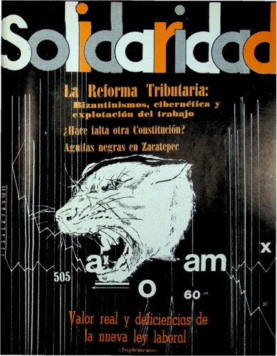 Solidaridad. Órgano del Sindicato de Trabajadores Electricistas de la República Mexicana Núm. 5 Tercera época (1969) junio
