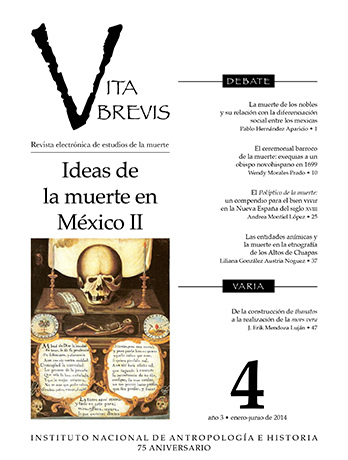 Vita Brevis Num. 4 (2014) Ideas de la muerte en México II