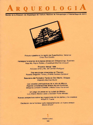 Arqueología Núm. 1 (1989) Segunda época